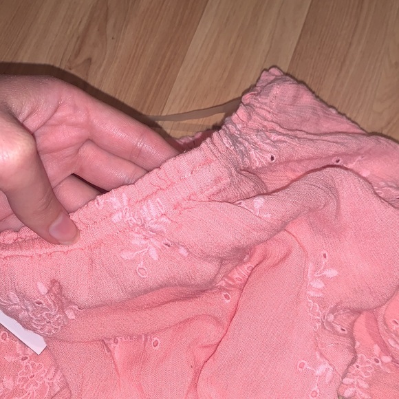 Anthropologie Sanctuary Pink Embroidered Off the Sleeve Long Sleeve Size Small - Picture 8 of 8